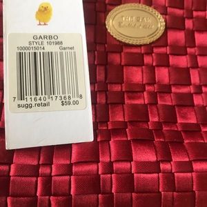 This gorgeous, new, The Sak fashion bag is wine colored perfect for holidays.